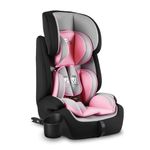 Lifelong Isofix Car Seat for Baby with Cup Holder 9 Months to 12 Years, ECE Certified - Adjustable Headrest with Super Comfy Soft Cushion & 5 Point Harness with Magnetic Buckle for Child Safety