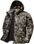 BASSDASH Walker Men’s Insulated Waterproof Fishing Hunting Jackets Silent Breathable Lightweight Winter Coat for Cold Weather