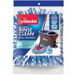 Vileda EasyWring RinseClean Mop Head Refill | Machine Washable & Reusable Mop Refill | Spin Mop Replacement Head | Safe and Effective on All Floor Types