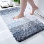 smiry Microfiber Bath Mat, 40 x 60 