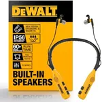 DEWALT 2-in-1 Neckband Bluetooth He