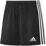 adidas Women's Squadra 21 Shorts, black/white, Medium