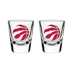 The Sports Vault by Inglasco NBA Toronto Raptors Shot Glass, 2-Pack