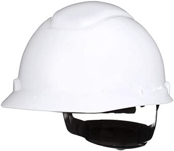 SecureFit Hard Hat SecureFit H-701SFR-UV, White, Non-Vented Cap Style Safety Helmet with Uvicator Sensor, 4-Point Pressure Diffusion Ratchet Suspension, ANSI Z87.1, Medium