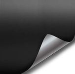 Matte Black Vinyl Wrap Roll with VViViD XPO Air Release Technology (7ft x 5ft (Hood, Roof or Trunk Wrap Kit))