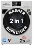IFB 7 Kg 5 Star, DeepClean® Technology, AI Powered, WiFi, Fully Automatic Front Load Washing Machine (SERENA GXN 7012 CMS, PowerSteam®, 9 Swirl, Steam Refresh, Inbuilt Heater, Eco Inverter, Grey)