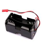 MOVKZACV Receiver Battery Pack Case Box Battery Holder 4 x AA Battery Insert Compartment for HSP Redcat 1/8 1/10 RC Nitro Power Car Crawler Truck