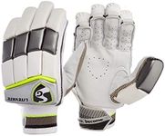 SG Litevate Cricket Batting Gloves | Multicolor | Size: Youth | for Right-Hand Batsman