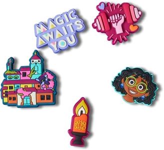 Crocs Jibbitz Disney Multi Pack, Shoe Charms Characters, Encanto, 5 Pack