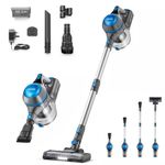 VYTRONIX 3-in-1 Cordless Vacuum Cleaner 22.2V | Powerful & Lightweight | 40 Minute Run Time | Rechargeable Lithium-Ion Battery | Great for Pet Hair Carpets & Hard Floors | Upright Handheld Stick