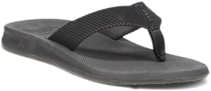 Reef Men's Phantom Ii Flip-Flop, Black/Black, 10