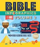 Bible Infographics for Kids(tm) Volume 2: Light and Dark, Heroes and Villains, and Mind-Blowing Bible Facts