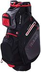 Ram Golf FX Deluxe Golf Cart Trolley Bag with 14 Way Divider Top Black/Grey/Red