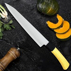 PLEATPACK Ceramic Chef Knife - Ultra Sharp Professional Ceramic Kitchen Knife - Ideal for Home and Restaurant Use - Best for Vegetables and Fruits