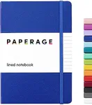 PAPERAGE Lined Journal Notebook, (R