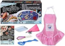 Easy Bake Oven / Pan/ Pan Tool/ Red Velvet Cupcakes Refill / Pink Kid-Sized Apron / Rainbow Whisk / Pink Frosting Piping Bag (7 Items) -Easy Bake Oven and Accessories Gift Set