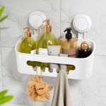 LEVERLOC Suction Shower Caddy Bathr