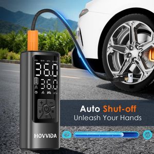 HOVVIDA Cordless Tyre Inflator – 150PSI Portable Air Compressor