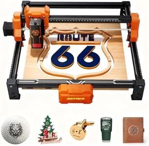 Laser Engraver, ACMER S2 12W (12,000mW) Laser Cutter Machine, 72W Output, 0.01mm Precision, 300x300mm Area, 10000mm/min Speed, for Wood, Metal, Leather, Acrylic, DIY & Education