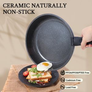 GiPP 11-Piece Non-Stick Ceramic Cookware Set – Grey, Detachable Handle, Induction Safe