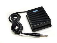 HQRP Foot Switch compatible with Alesis SR-16 SR-18 Roland CR-1000 Drum Machine DP-2 Damper Sustain Pedal