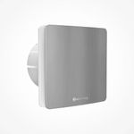 atomberg Studio Exhaust 6 Inches | Suitable for Bathroom, Kitchen | BLDC Motor | Easy to Clean | 2 Year Warranty (Brushed Steel)