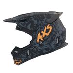 Woljay Motocross Dirt Bike Helmet Off-Road Street BMX MX Full Face Helmets for Unisex-Adult Youth Kids DOT (M,Orange AXS)