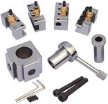 Jinwen Tooling Package Mini Lathe Quick Change Tool Post & Holders Multifid Tool Holder, Steel Holder by Jinwen