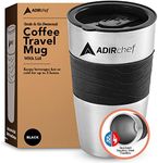 AdirChef Travel Coffee Mug 15 Oz - 