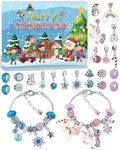 Jewellery Girls Advent Calendar 2024 Kids: Charm Jewellery Bracelet Making Kit Unicorn Gifts for Girls Advent Calendar, Christmas Stocking Fillers Kids Girls Presents for 5 6 7 8+ Year Old Girls Gifts