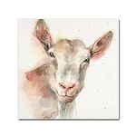 Trademark Fine Art WAP00604-C1818GG Farm Friends I by Lisa Audit 18x18" Canvas Wall Art