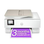 HP ENVY Inspire 7920e All-in-One Wireless Colour Printer with 3 months of Instant Ink Included with HP+, 35-page Automatic Document Feeder, White