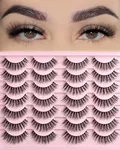 FARRED Natural Eyelashes Wispy Lash