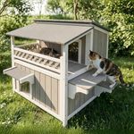 Pawbuilt Outdoor & Indoor Wooden Ca