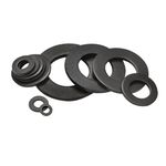 Rely®⇒VP INDUSTRIES (Pcs-50) M6 Mild Steel Flat Plain Washer for Screw Bolt