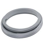 SPARES2GO Rubber Door Seal Gasket for Samsung Washing Machines Equivalent to DC64-02888A DC64-02750A