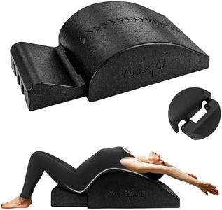 Yes4All Pilates Spine Corrector, Pilates Arc, 350lbs Foldable ilates Massage Bed Barrel, Core Strengthening and Stretching