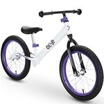 Bixe 16" Pro Balance Bike for Big Kids 5, 6, 7, 8 and 9 Year Old - No Pedal Sport Training Bicycle