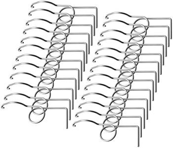 Stainless Steel Wire Door Cage Latches Right for Multiple Door Applications (Pack of 25)