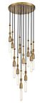 Designers Fountain Louise 11-Light Chandelier, Old Satin Brass, D231M-11CH-OSB