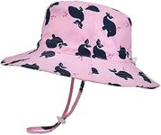 Toddler Girls Sun Hat Adjustable - 