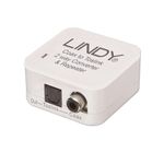 Bi-Directional TosLink (Optical) & Coaxial Digital to Analog Audio Converter, DDAC, Optical to RCA/3.5mm/Aux Adapter