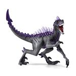 schleich Eldrador Creatures 70154 Shadow Raptor Dinosaur Figurine - Wild Prehistoric Mythical Fantasy Dinosaur Creature, Magic Action Figure Toy - Dinosaur Toys Gift for Boys, Girls, Kids Age 7+