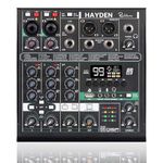 Hayden Richtone 4 Channel OTG Mixer | Professional USB Audio Interface & DJ Mixer for Mobile, PC, Studio Recording, Streaming, Karaoke, Live Sound | Portable OTG Mixing Console with Clear Sound