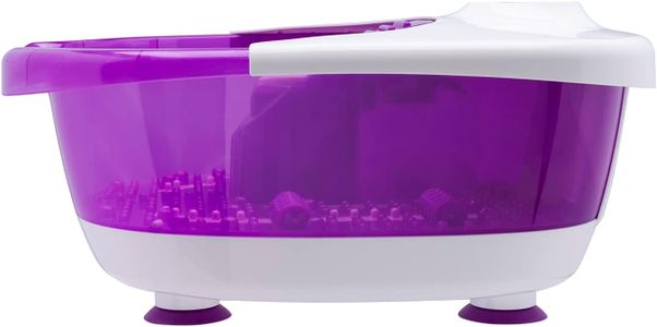 Sensio Foot Spa Massager – Heated Bubble Bath with Massage Rollers