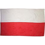 AZ FLAG Poland Flag 3' x 5' for fans - Polish flags 90 x 150 cm - Banner 3x5 ft with hole