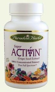 Paradise Herbs Activin Grape Seed Extract 90 Vegetarian Capsules