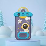 Phone Camera for Kids Screen Touch 512MB Memory Clock Torch 2.8" IPS Screen Games Silicone Cover Digital Video Camera for Toddler Real Toy Camera for Kids Birthday Gift (360 Space)