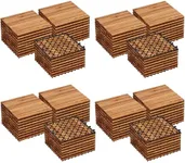 Yaheetech 108PCS Acacia Wood Interl