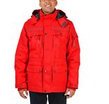 Arctix Men's Performance Tundra Jacket With Added Visibility, Formula One Red, X-Large